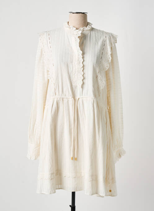 Rochie midi bej SCOTCH & SODA femeie