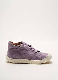 Adidași nubuc vârf rotund violet BISGAARD fată