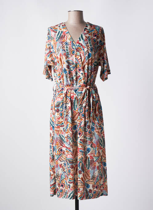 Rochie midi bej DIANE LAURY femeie