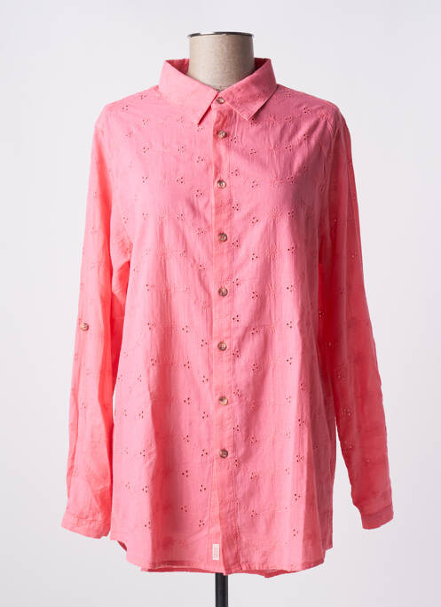 Cămașă croială cambrată mâneci lungi roz BANANA MOON femme