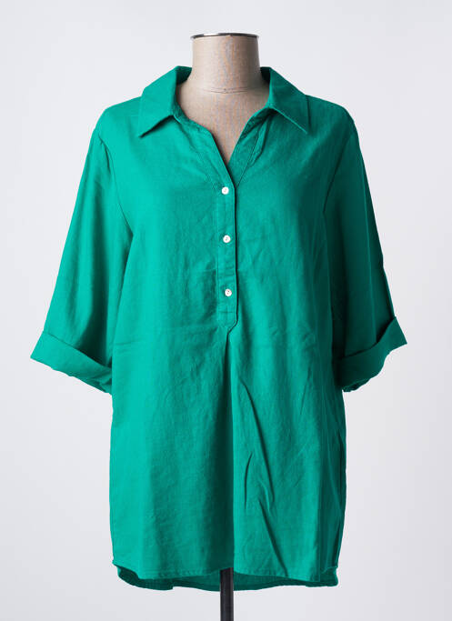 Tunică mâneci lungi verde JENSEN femeie