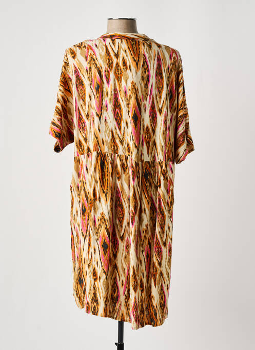 Rochie midi bej CISO femeie