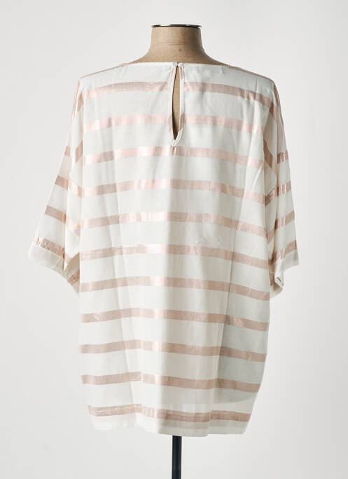 Tunică mâneci lungi alb VLT'S BY VALENTINA'S femeie