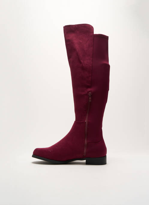 Cizme peste genunchi violet JUSTFAB femeie