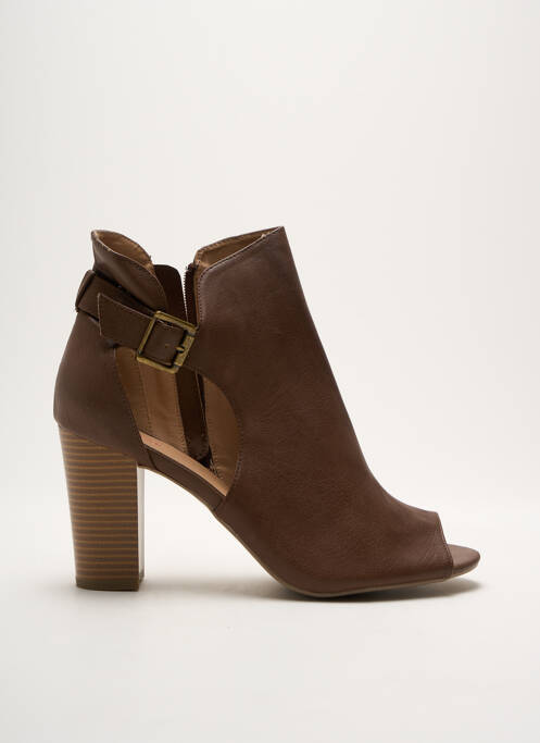 Botine/Ghete maro JUSTFAB femeie