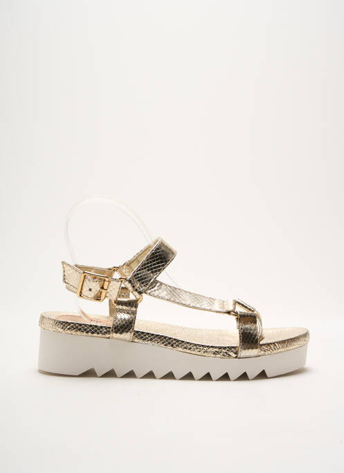 Sandale/Pantofi decupați auriu JUSTFAB femeie