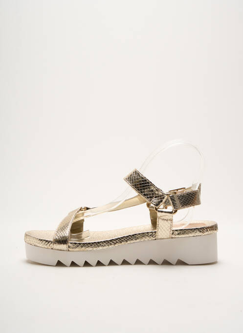 Sandale/Pantofi decupați auriu JUSTFAB femeie