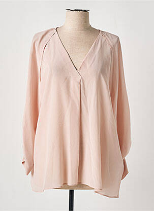 Tunică mâneci lungi roz MARELLA femeie