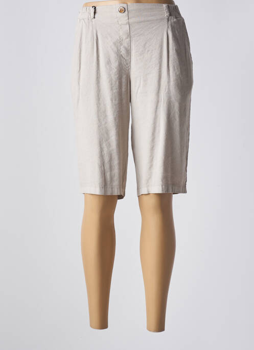 Bermudă bej EAST DRIVE femeie