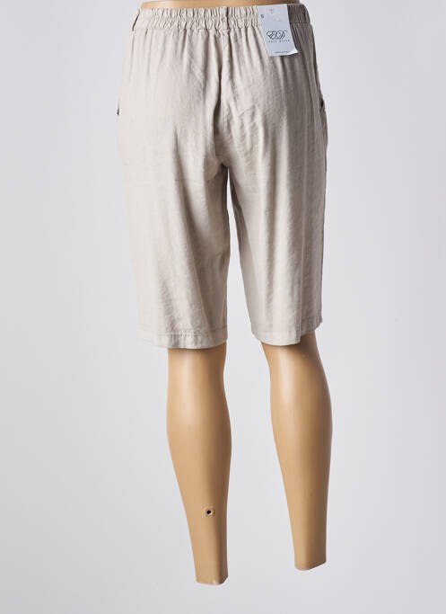 Bermudă bej EAST DRIVE femeie