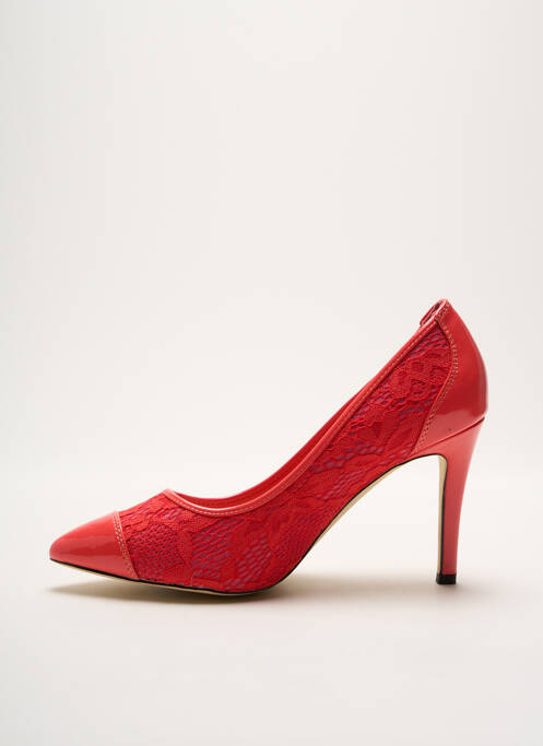 Pantofi cu toc portocaliu JUSTFAB femeie