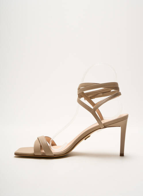 Sandale/Pantofi decupați bej ANNA VIRGILI femeie