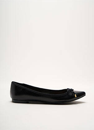 Balerine material neted toc plat până la 3 cm negru JUSTFAB femeie