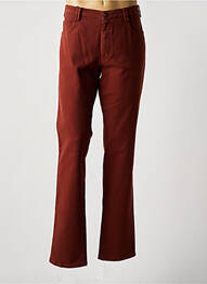 Pantalon slim elasticitate mărime normală maro MEYER homme