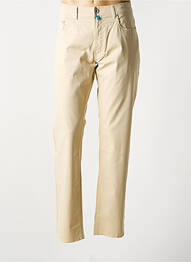 Pantalon slim elasticitate mărime normală bej deschis PIERRE CARDIN homme