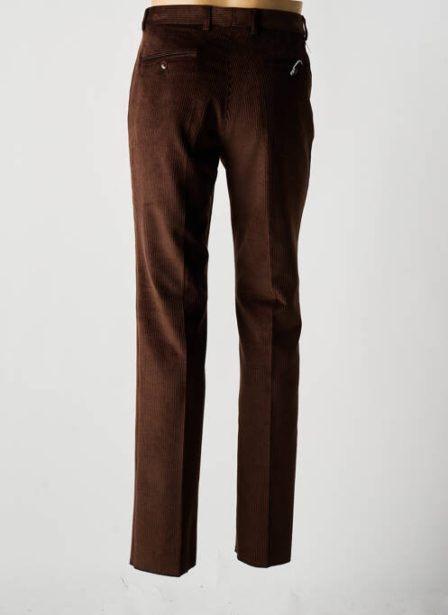 Pantalon chino maro BRUNO SAINT HILAIRE bărbat