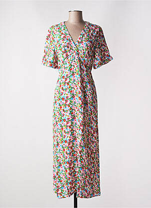 Rochie lungă roz ANGE femeie