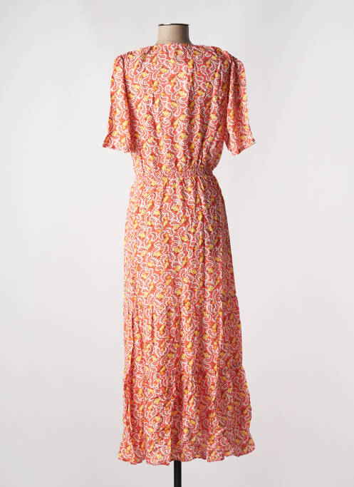 Rochie lungă roșu ANGE femeie