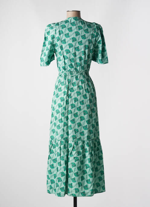 Rochie lungă verde ANGE femeie