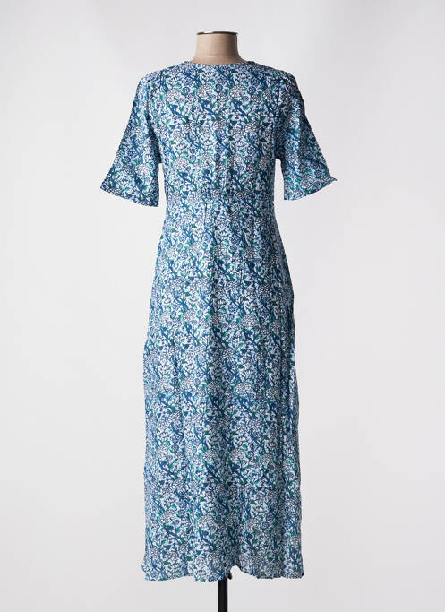 Rochie lungă albastru ANGE femeie