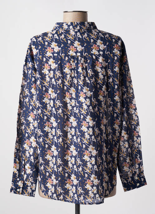 Cămașă imprimeu fantezie mâneci lungi albastru BELLA JONES femme