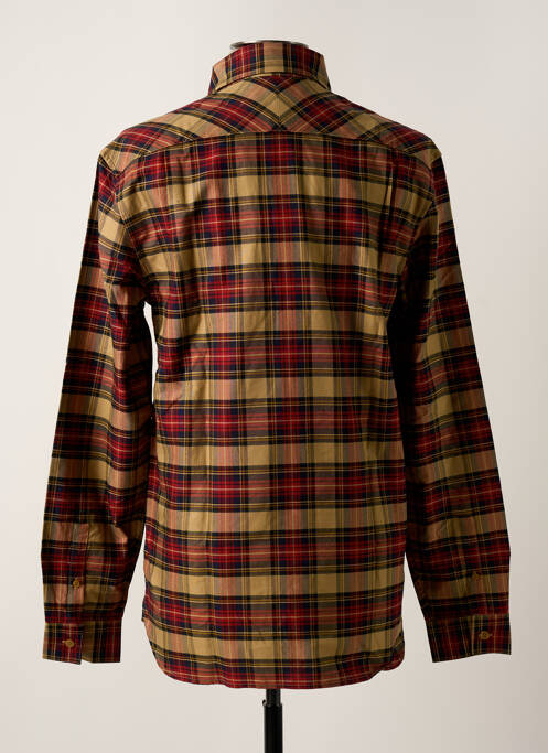 Cămașă cu mâneci lungi bej FRED PERRY bărbat