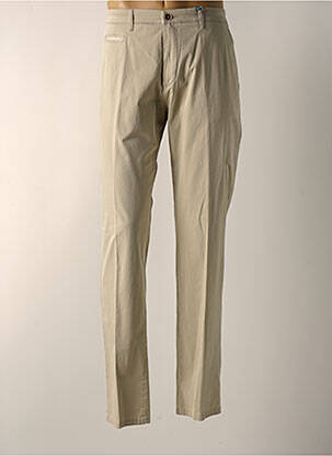 Pantalon drept croială dreaptă bej PIONEER bărbat