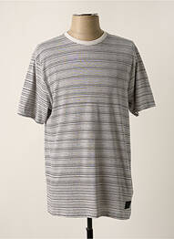 Tricou croială dreaptă mâneci scurte gri TIFFOSI homme