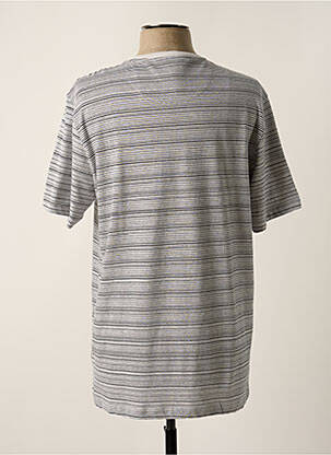 Tricou croială dreaptă mâneci scurte gri TIFFOSI bărbat
