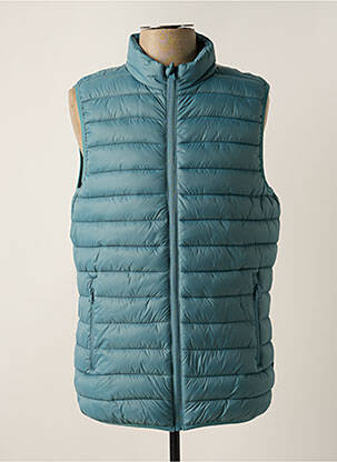 Geacă matlasată buzunare fără glugă albastru TIFFOSI homme