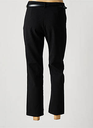 Pantalon 7/8 talie cu cleme mărime normală negru TIFFOSI femeie