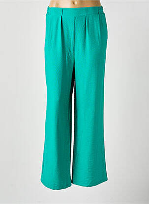 Pantalon larg verde C'EST BEAU LA VIE femeie