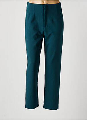 Pantalon slim talie înaltă talie înaltă verde TIFFOSI femeie