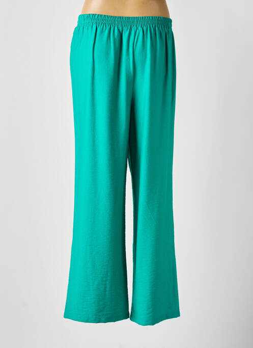 Pantalon larg verde C'EST BEAU LA VIE femeie