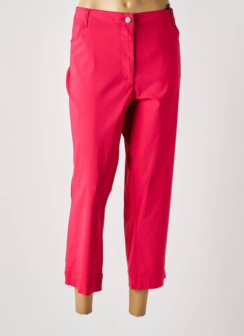 Pantalon trei sferturi roz JULIE GUERLANDE femeie