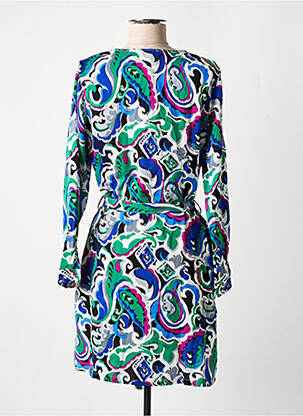 Rochie scurtă mâneci lungi mâneci lungi verde BY ONE femeie