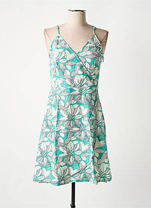 Rochie midi albastru COTON DU MONDE femeie