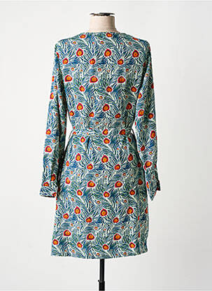 Rochie scurtă mâneci lungi mâneci lungi albastru BY ONE femeie