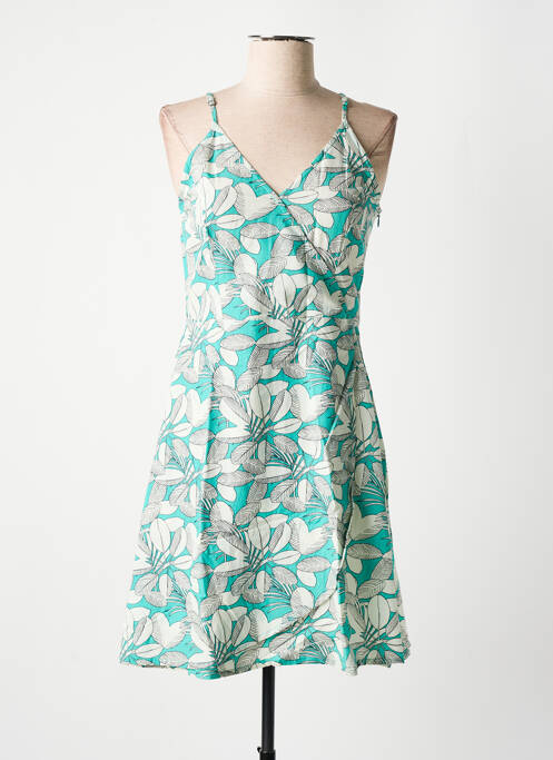 Rochie midi albastru COTON DU MONDE femeie