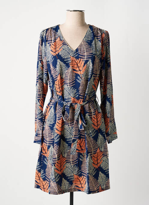 Rochie scurtă albastru BY ONE femeie