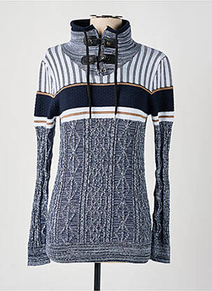 Pulover albastru NEW MENTALITY bărbat