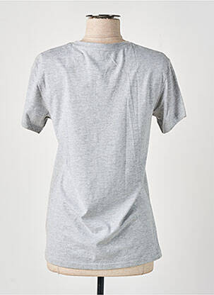Tricou imprimeu fantezie mâneci scurte gri POLAROID femeie