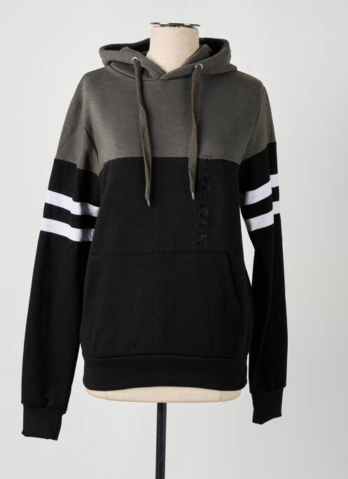 Hanorac cu glugă negru HOPENLIFE bărbat