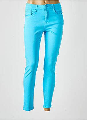Pantalon 7/8 albastru ANA LUCY femeie