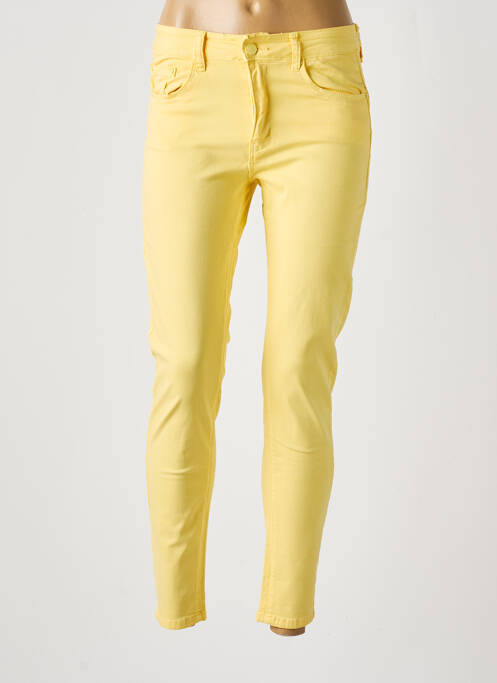 Pantalon 7/8 galben ANA LUCY femeie