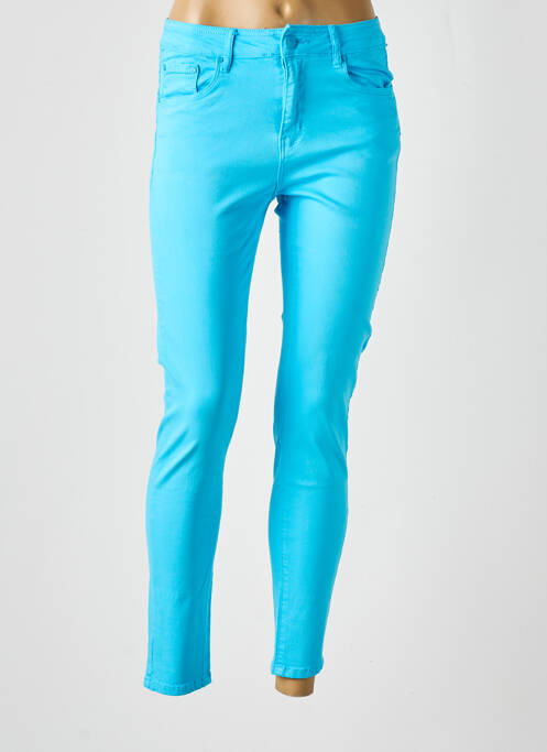 Pantalon 7/8 albastru ANA LUCY femeie