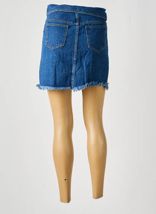 Fustă scurtă albastru ESTHER.H femeie