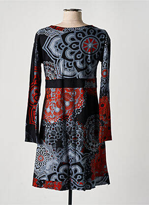 Rochie scurtă mâneci lungi mâneci lungi negru DIPAWALI femeie