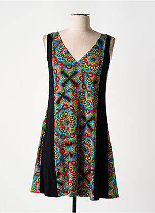 Rochie scurtă fără mâneci fără mâneci roșu DIPAWALI femeie