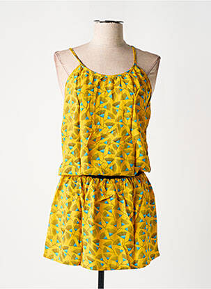 Rochie midi galben DIPAWALI femeie